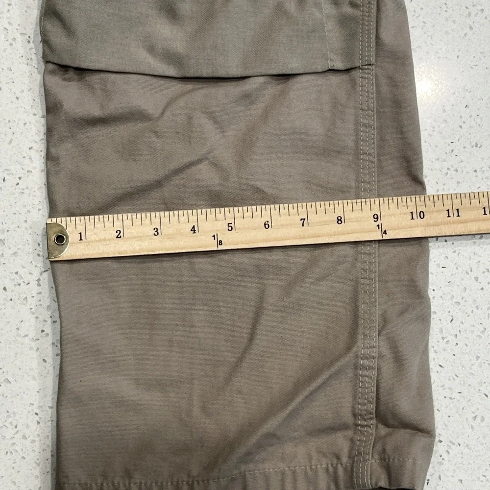 Blaklader Carpenter Pants Mens 42x32 Beige Canvas Workwear Utility Pockets Knee